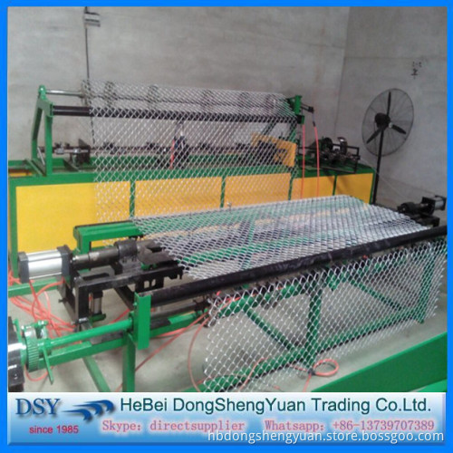 full-automation china Chain Link mesh Fencing Machine/wire mesh machine
